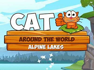 Игра Бесплатный Кот онлайн - Альпийские озера