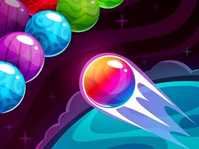 Шарики Пузырьки - Разноцветные планеты